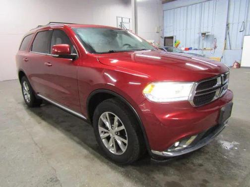 Red 2015 Dodge Durango Limited