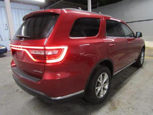 Red 2015 Dodge Durango Limited