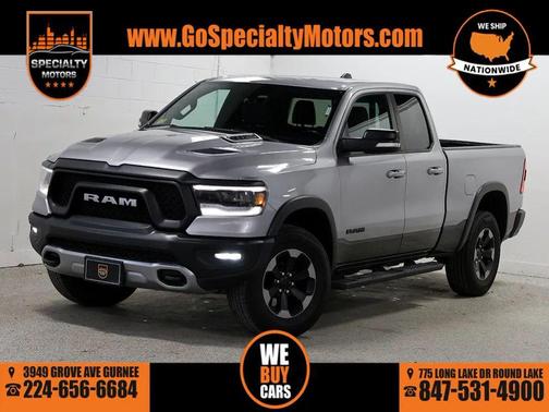 Billet Silver Metallic Clearcoat 2019 RAM 1500 Rebel