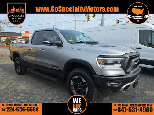 Billet Silver Metallic Clearcoat 2019 RAM 1500 Rebel