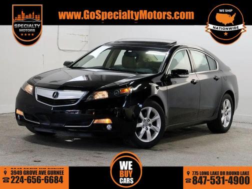 Crystal Black Pearl 2012 Acura TL Technology