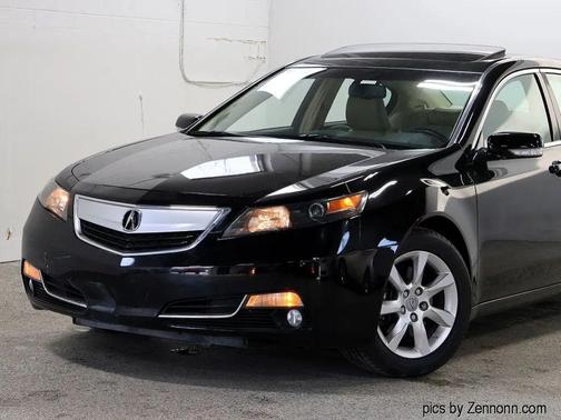 Crystal Black Pearl 2012 Acura TL Technology
