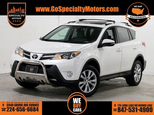 Blizzard Pearl 2013 Toyota RAV4 Limited