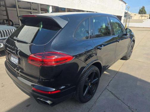 Black 2017 Porsche Cayenne Turbo