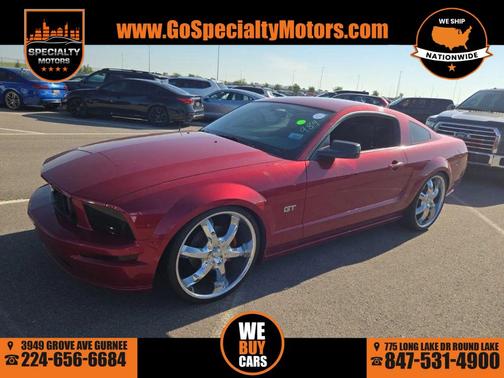 Red 2006 Ford Mustang GT Premium