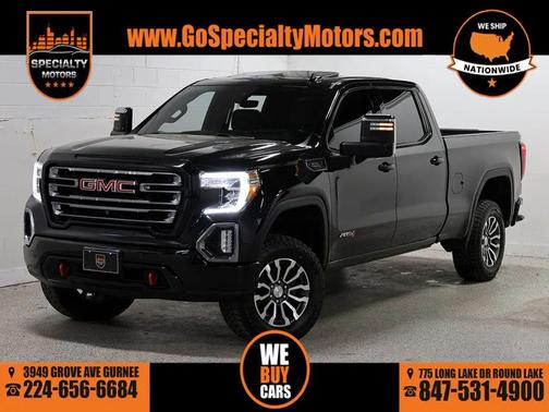 Black 2021 GMC Sierra 1500 AT4