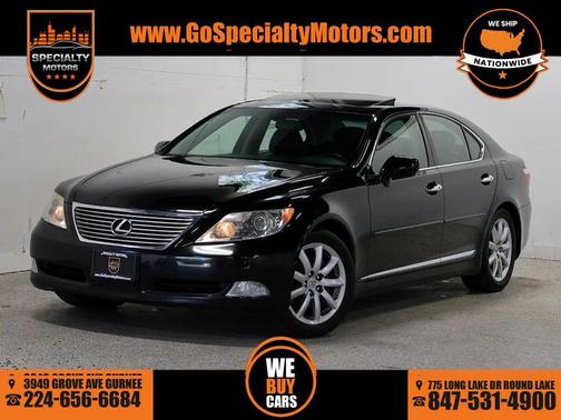 Black 2007 Lexus LS 460 Base