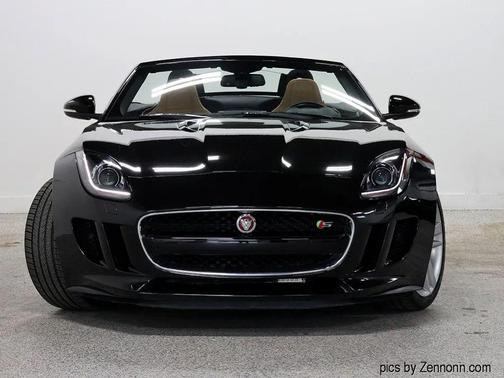 Black 2015 Jaguar F-TYPE V8 S