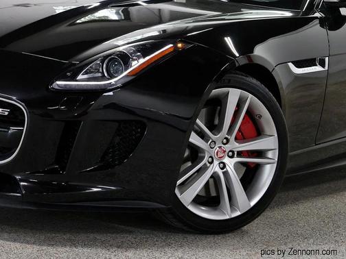 Black 2015 Jaguar F-TYPE V8 S