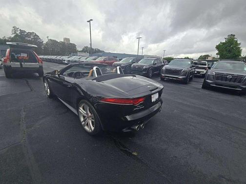 Black 2015 Jaguar F-TYPE V8 S