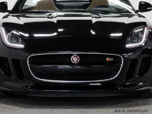 Black 2015 Jaguar F-TYPE V8 S