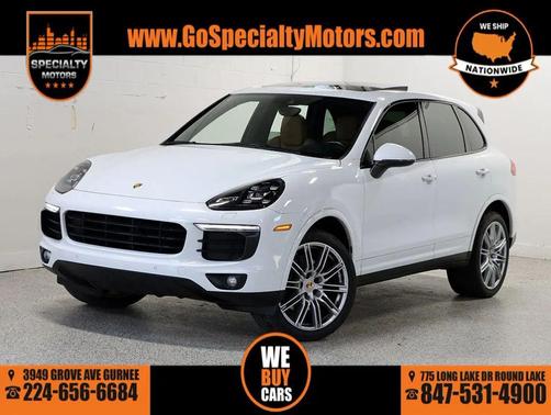 2017 Porsche Cayenne Platinum Edition