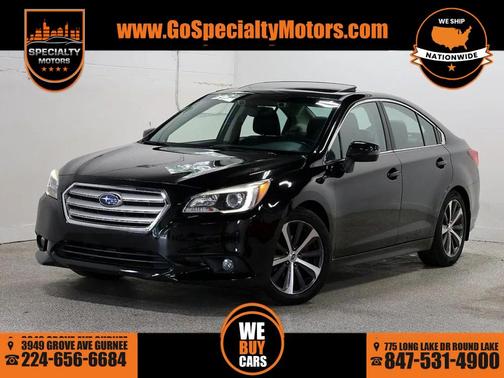 Crystal Black Silica 2015 Subaru Legacy Limited