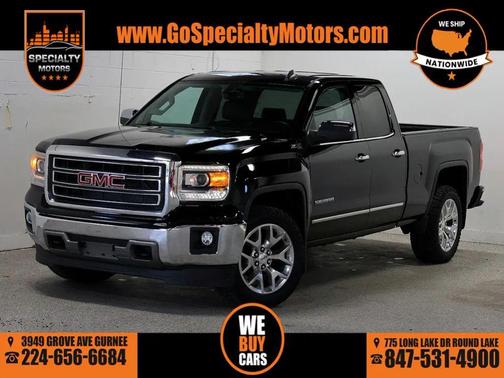 Onyx Black 2015 GMC Sierra 1500 SLT