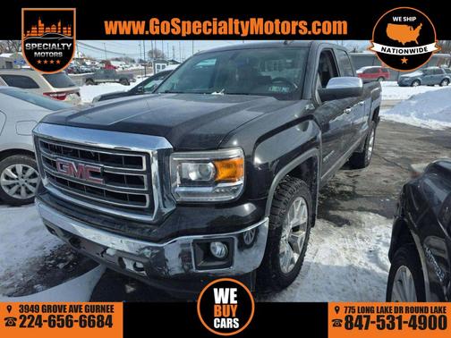 Onyx Black 2015 GMC Sierra 1500 SLT