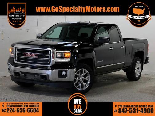 Onyx Black 2015 GMC Sierra 1500 SLT