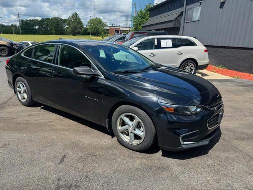 Black 2017 Chevrolet Malibu 1LS