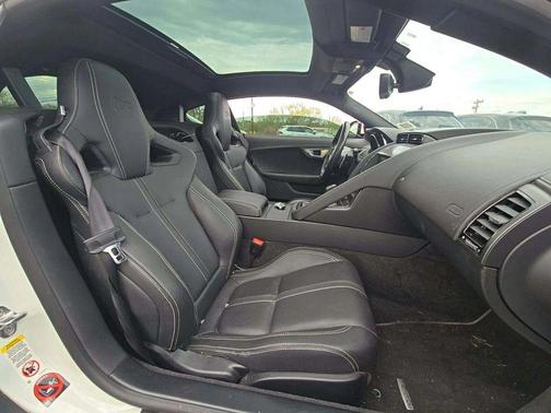 Polaris White 2016 Jaguar F-TYPE R