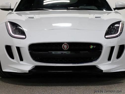 Polaris White 2016 Jaguar F-TYPE R