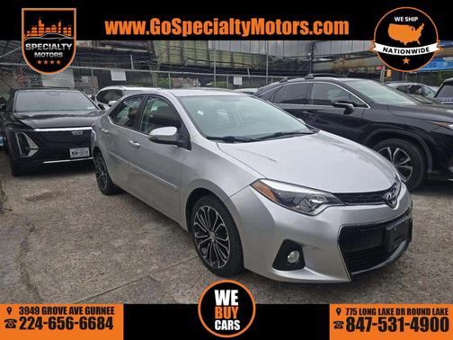 Classic Silver Metallic 2016 Toyota Corolla S Plus
