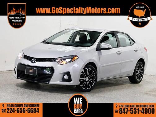 Classic Silver Metallic 2016 Toyota Corolla S Plus