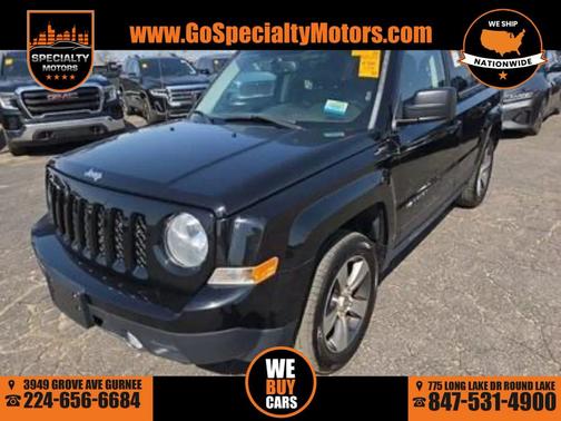 Black 2016 Jeep Patriot Sport