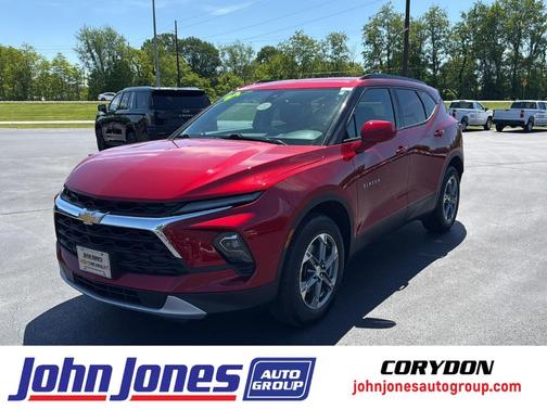 Radiant Red 2024 Chevrolet Blazer LT