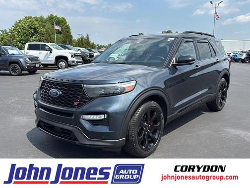 Stone Blue Metallic 2023 Ford Explorer ST