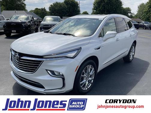 White Frost Tri-Coat 2023 Buick Enclave Essence
