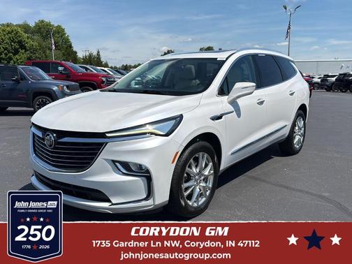 White Frost Tri-Coat 2023 Buick Enclave Essence