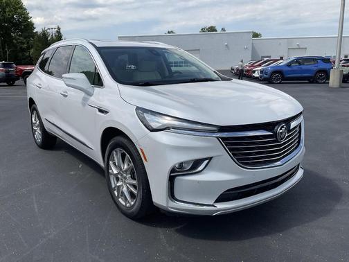 White Frost Tri-Coat 2023 Buick Enclave Essence