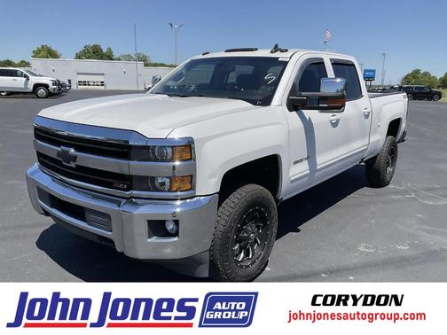 Summit White 2018 Chevrolet Silverado 2500 LT