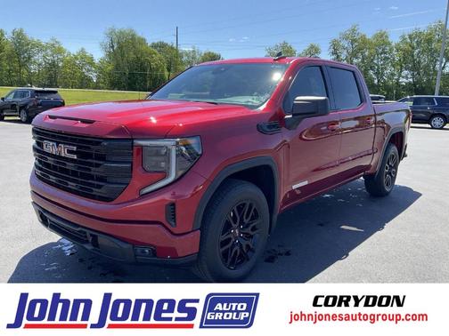Volcanic Red 2023 GMC Sierra 1500 Elevation