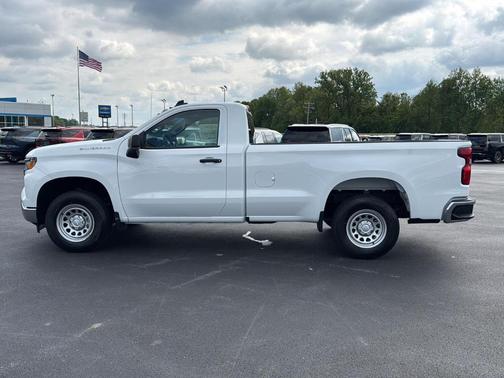 Summit White 2026 Chevrolet Silverado 1500 WT