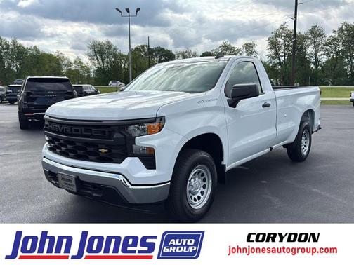 Summit White 2026 Chevrolet Silverado 1500 WT