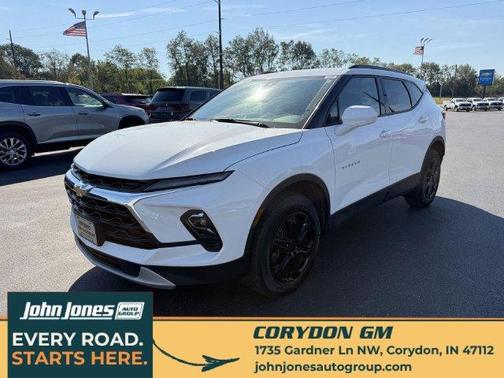Summit White 2024 Chevrolet Blazer LT