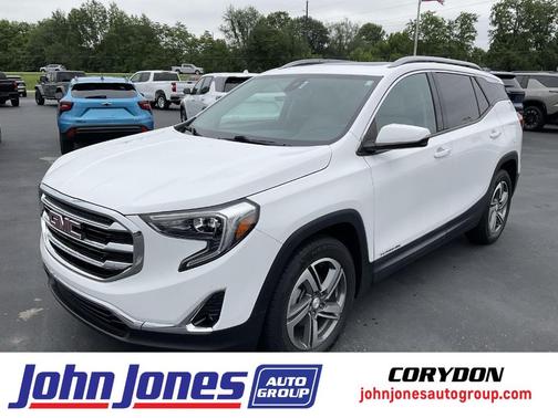Summit White 2020 GMC Terrain SLT