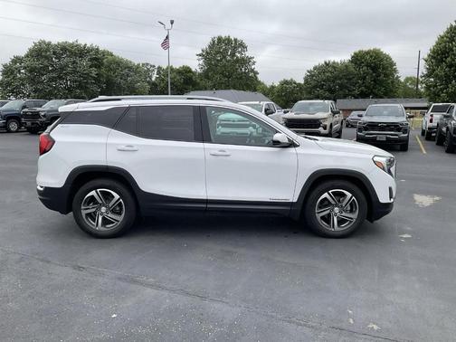 Summit White 2020 GMC Terrain SLT