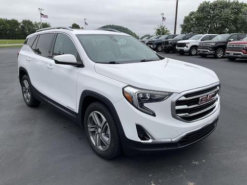 Summit White 2020 GMC Terrain SLT