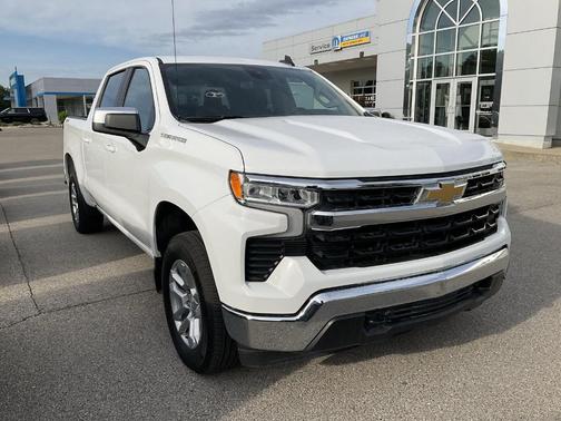 Summit White 2023 Chevrolet Silverado 1500 LT