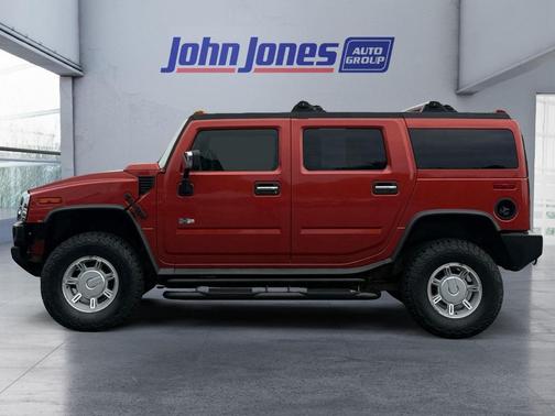 Sunset Orange Metallic 2004 Hummer H2