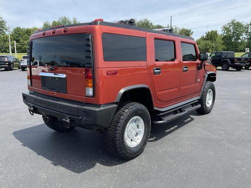 Sunset Orange Metallic 2004 Hummer H2