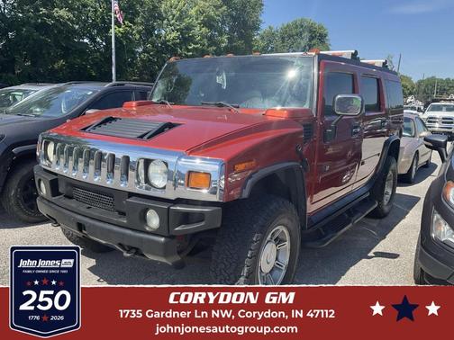Sunset Orange Metallic 2004 Hummer H2