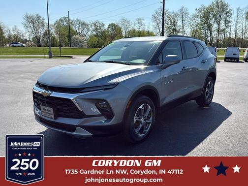 Sterling Gray Metallic 2024 Chevrolet Blazer LT