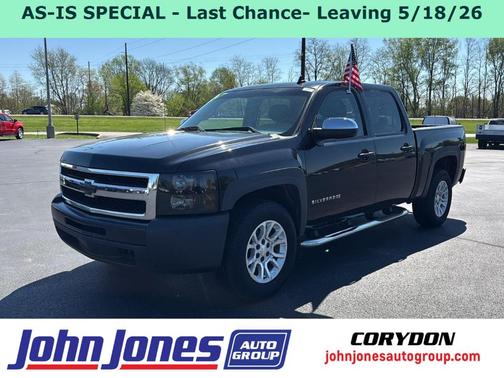 Black 2009 Chevrolet Silverado 1500 Work Truck