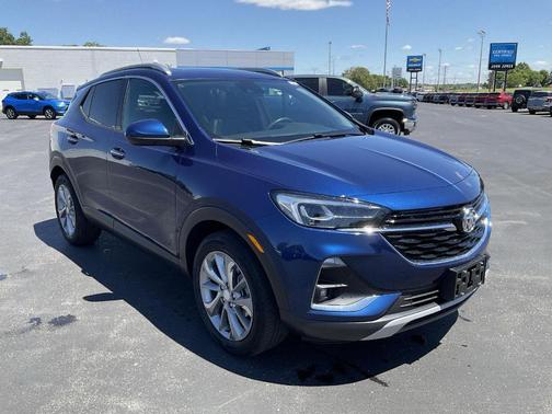 Sapphire Metallic 2023 Buick Encore GX Essence