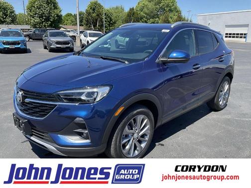 Sapphire Metallic 2023 Buick Encore GX Essence