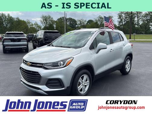Silver Ice Metallic 2017 Chevrolet Trax LT