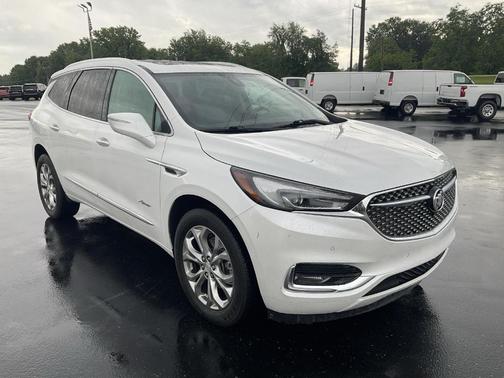 White Frost Tri-Coat 2020 Buick Enclave Avenir