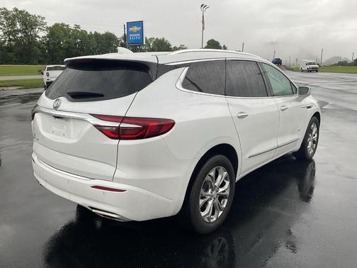 White Frost Tri-Coat 2020 Buick Enclave Avenir
